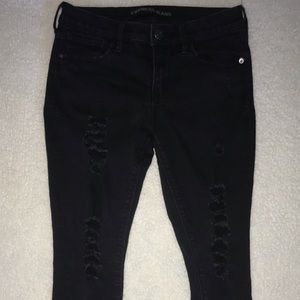 Express ripped jeans